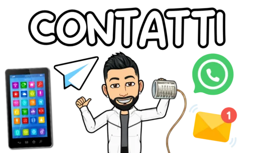 Contatti Contact Logo Intro Gennaro Tello