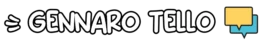 Gennaro Tello Logo Icona Intro Sito Ufficiale Official WebSite